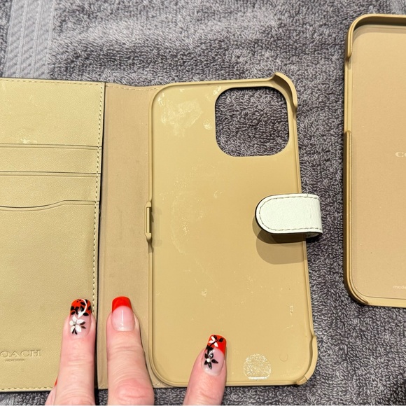 Coach IPhone 13pro max case. - Picture 3 of 6